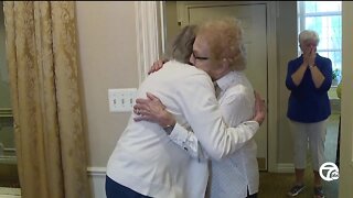 Sisters reunite after five years