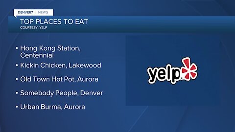 Yelp releases top 50 places to eat in Denver