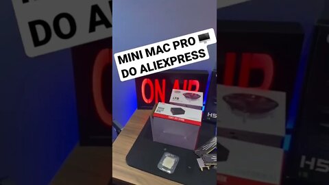 🔥MINI MAC PRO DO ALIEXPRESS 🖥 H510 + i9 11900F ES + RX 560 + 32 RAM 3000MHZ 🟰HACKINTOSH