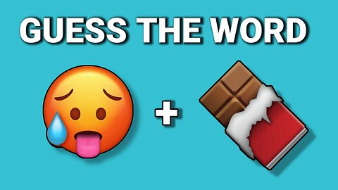 Guess The Word By Emoji quiz/Word emoji