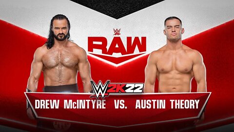 WWE 2K22: Drew McIntyre Vs. Austin Theory - Instant Classic Gameplay!