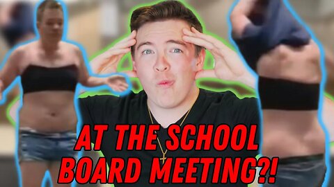 Why was this Dad STRIPPING at a School Board Meeting?