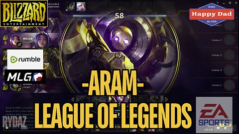 LEAGUE OF LEGENDS | ARAM | RYDAZZ |