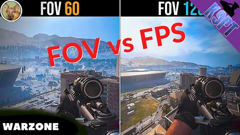 Call of Duty - Warzone - FOV vs FPS