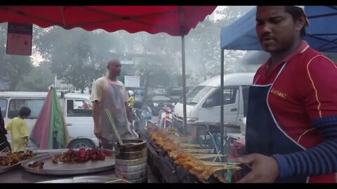 Street food free stock footage No Copyright Audio And Footage