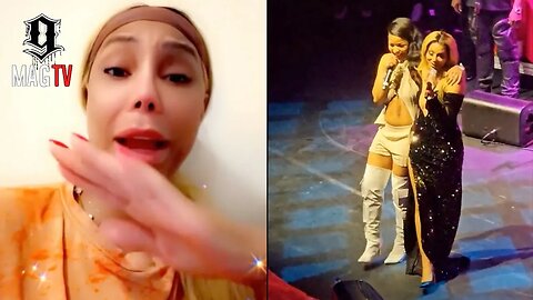 Tamar Braxton Holds Back Tears After Chrisean Rock's Incident At Her Concert! 🥊