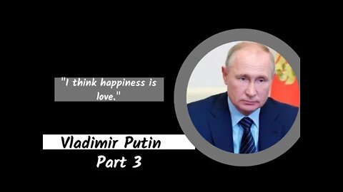 Vladimir Putin Quotes Collection | 20 Quotes| Part 3