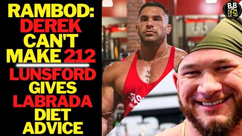 Derek Lunsford Gives Hunter Labrada Diet Tips