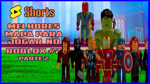 Melhores mapas de Super herói para roblox parte 2 de 2 continuação #robloxshorts #roblox #shorts