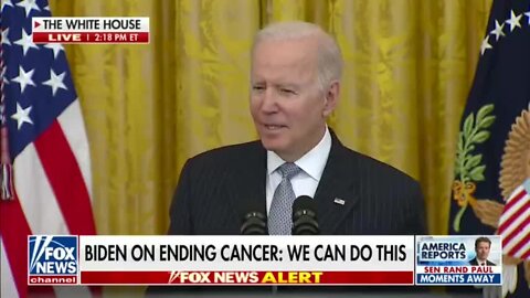 Biden's Creepy Whisper Returns As He Promises To End Cancer