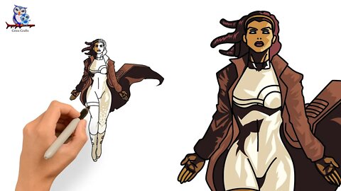 How To Draw Captain Monica Rambeau - Multiverse of Madness