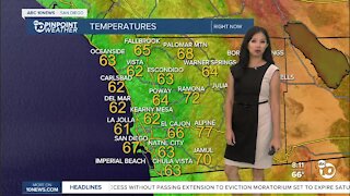 ABC 10News Pinpoint Weather for Sun. Aug. 1, 2021