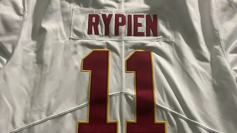 REVIEW I My 11 Mark Rypien White Away WASHINGTON REDSKINS FOOTBALL TEAM Jersey