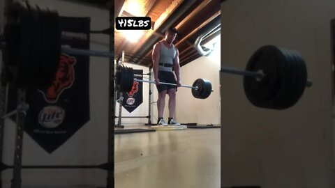 415 deficit deadlift #shorts