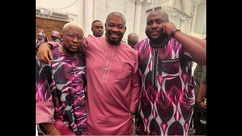 Nigerian Celebs Pay Last Respect At Don Jazzy’s Mother’s Burial