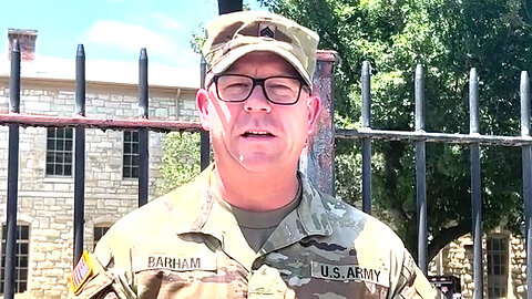 July 4th Shout-out U.S. Army Sgt. 1st Class Seth Barham