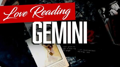 Gemini♊ Pride/ego got in the way of your love. Would you give them another chance?