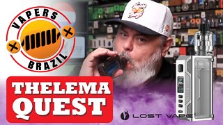 Lost Vape Thelema Quest Kit - Bom , Bonito e Mais Barato - Review PTBR