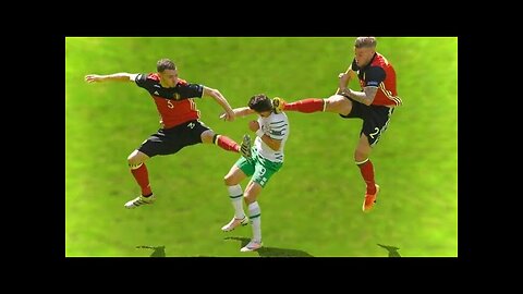 Brutal & Dirty Fouls in Football