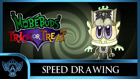 Speed Drawing: MobéBuds Trick or Treat - Toxigoile | A.T. Andrei Thomas 2023