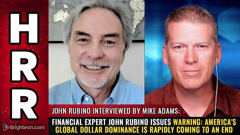 FINANCIAL EXPERT JOHN RUBINO ISSUES WARNING...