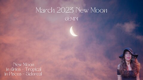 GEMINI Sun/Rising Sign | NEW MOON March 2023 TAROT READING | Spring Equinox | Pluto into Aquarius