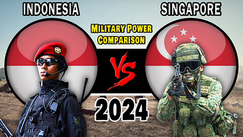 Indonesia vs Singapore Military Power Comparison 2024 | Singapore vs Indonesia Military Power 2024