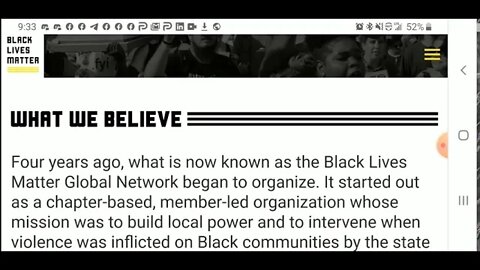 The Entire BLM Manifesto