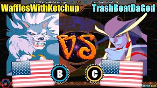 Vampire Savior: The Lord of Vampire (WafflesWithKetchup Vs. TrashBoatDaGod) [U.S.A. Vs. U.S.A.]