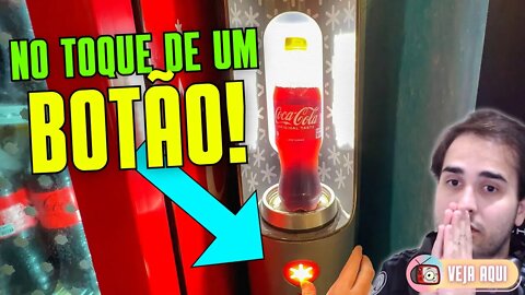 CONGELE SEU REFRI EM SEGUNDOS! Reagindo às máquinas mais curiosas do mundo! | Veja Aqui React