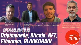 Criptomoeda, Bitcoin, NFT, Ethereum, BLOCKCHAIN - aprenda com os melhores do mercado