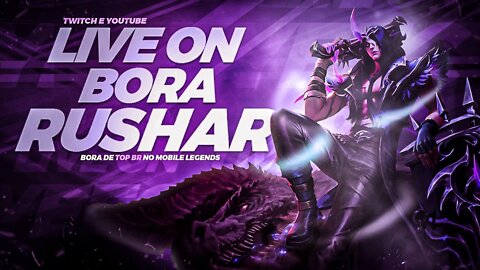 🛑 DIA DE PEGAR GLÓRIA! É TUDO OU NADA! | MOBILE LEGENDS LIVE