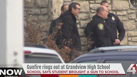 Gun accidentally discharges at Grandview HS