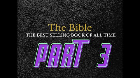 The Bible: The best selling book of all time (How can I understand it?)