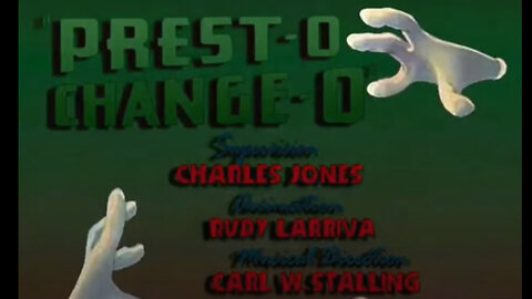 Prest-O Change-O | HD Version | Chuck Jones