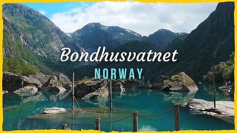 Bondhusvatnet - Folgefonna | Norway’s best kept secret | Aerial drone view 4k