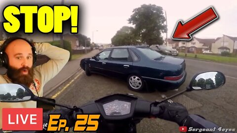 🔴 LIVE Riding SMART Ep. 25 / BRUTAL Motorcycle Crashes & Close Calls Reviewed