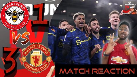 Brentford 1-3 Manchester United | Man United Beat Brentford | Ivorian Spice Match Reaction