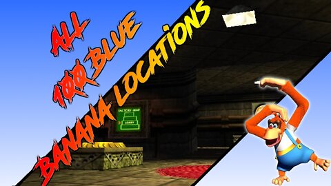 Donkey Kong 64 - Frantic Factory - Lanky Kong - All 100 Blue Banana Locations