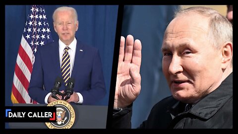 Biden Points Fingers Again - Gas & Inflation Is 'Directly Exacerbated By Putin's War In Ukraine.'