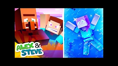 WOULD YOU RATHER - Alex and Steve Life (Minecraft Animation)