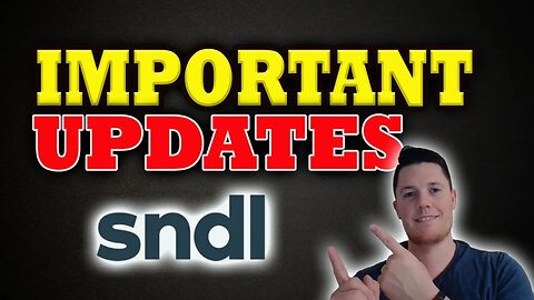 Important SNDL Updates │ Abnormal Options Activity ⚠️ Must Watch SNDL