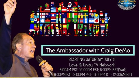 The Will of God for Healing & Health Revealed in Jesus' Ministry (The Ambassador with Craig DeMo)