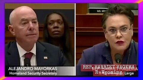 Rep Harriet Hageman to U.S. Secretary of Homeland Security Alejandro Mayorkas 🔥🔥🔥