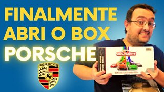 Miniaturas de Carrinhos da Porsche BOX com 22 Unidades