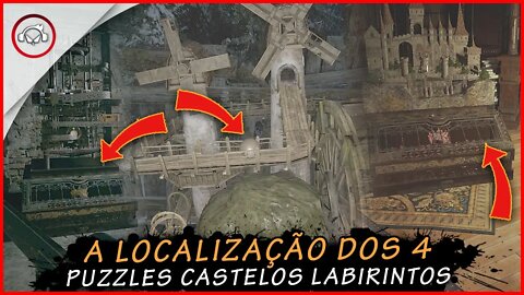 Resident Evil Village, A localização dos 4 puzzles castelos labirintos | Super Dica PT-BR