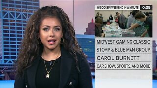 Wisconsin Weekend in a Minute: A gamer's oasis, classic cars, Blue Man Group, Vegan Fest