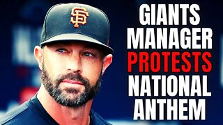 San Francisco Giants Manager Gabe Kapler PROTESTS National Anthem Over Texas Shooting