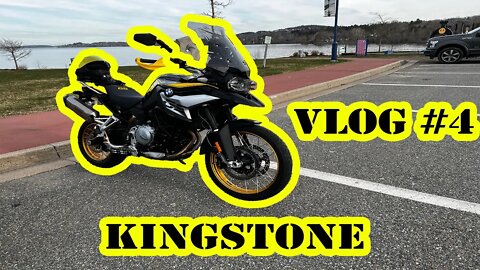 BMW F850 GS - Ride with me MotoVlog #04 The Kingstone Loop