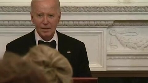 Joe Biden says he wants to get quote "exactly right", gets tongue tied, then gets lost leaving stage